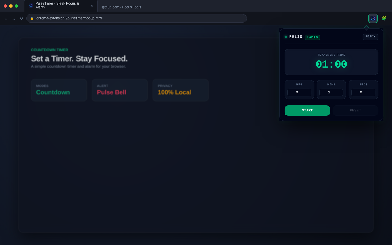 PulseTimer screenshot