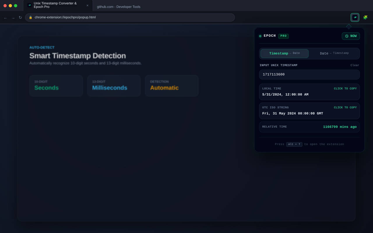 Unix Timestamp Converter & Epoch Pro screenshot