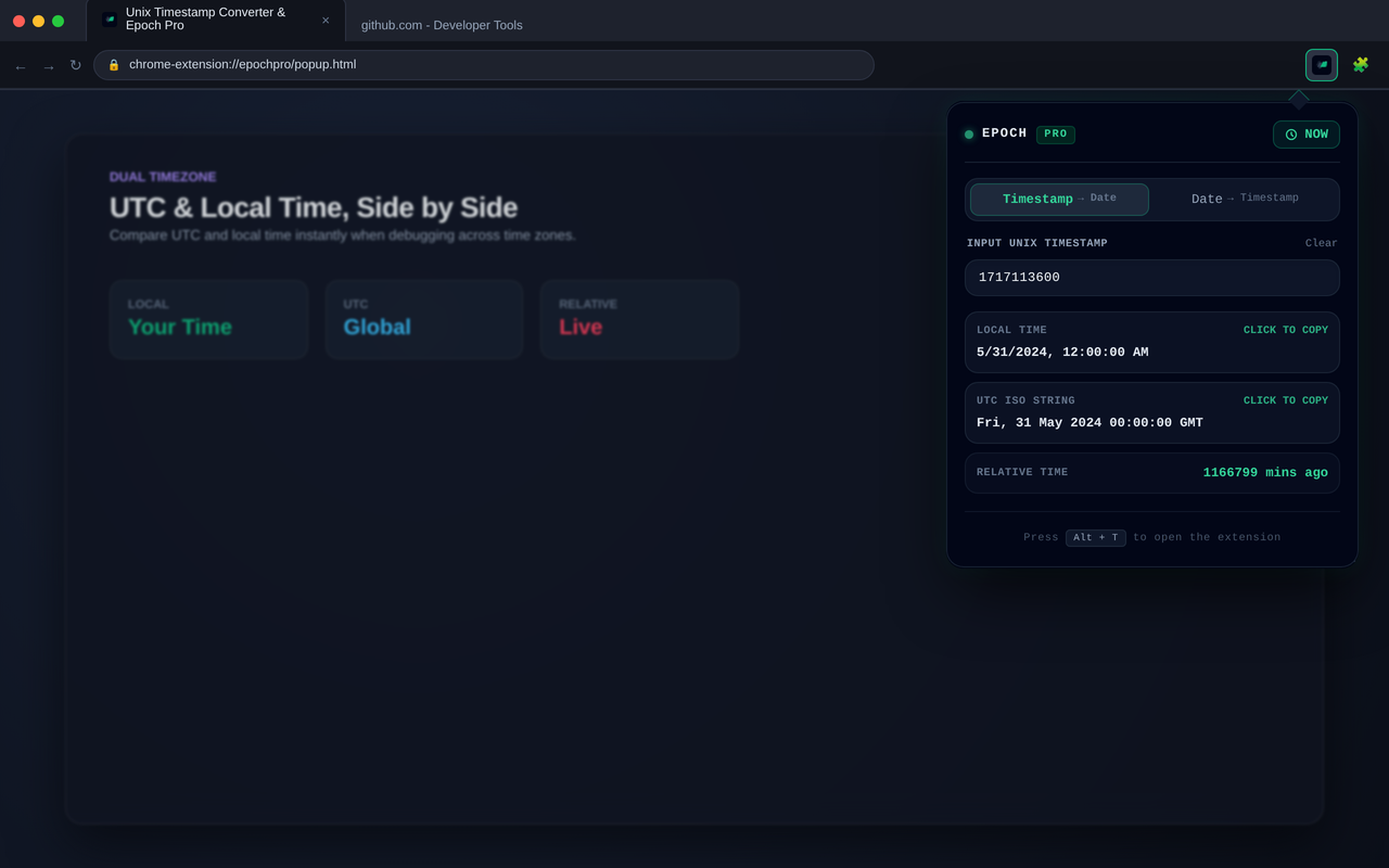 Unix Timestamp Converter & Epoch Pro screenshot